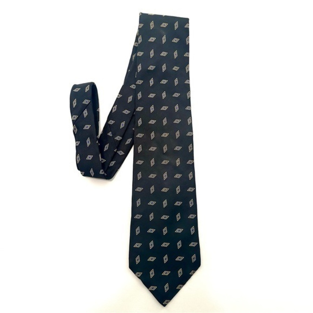 Lauren Ralph Lauren Men’s 100%Silk Tie Black O/S